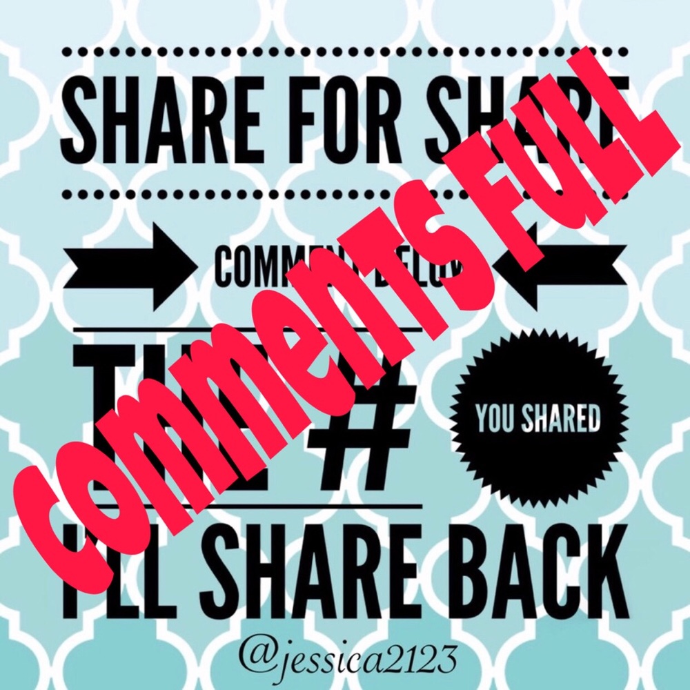 This listing is full, please like new share 25